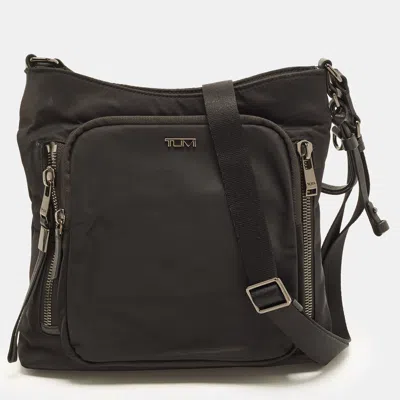 Pre-owned Tumi Voyageur Tyler Black Nylon Crossbody Bag