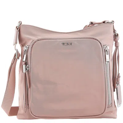 Tumi Voyageur Tyler Nylon Crossbody In Pink