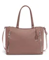 Tumi Voyageur Valetta Large Tote In Light Mauve