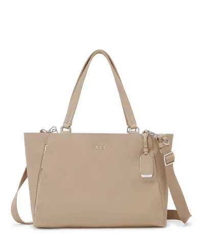 Tumi Voyageur Valetta Medium Tote In Oat