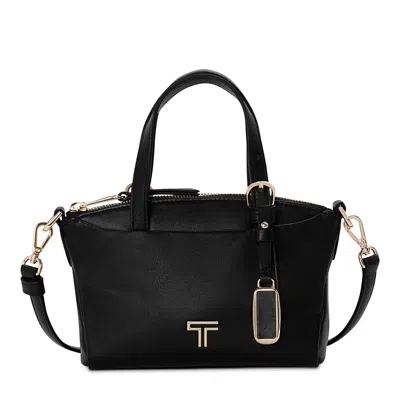 Tumi Voyageur Yuma Leather Mini Tote In Black