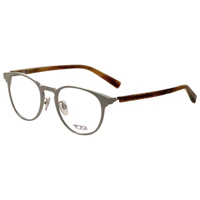 Tumi Vtu514510581 Silver Metal Eyeglasses In Gray