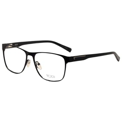 Tumi Vtu5165501aq Metal Rectangle Eyeglasses In Black