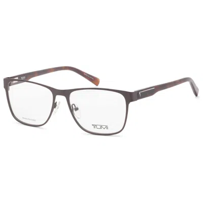 Tumi Vtu51655h68x Metal Rectangular Eyeglasses In Brown