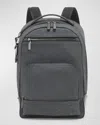 Tumi Warren Heathered Zip Backpack In Dark Charcoal