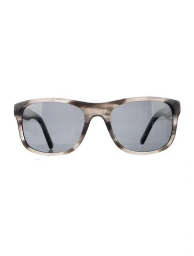 Pre-owned Tumi Wayfarer Tinted Sunglasses In Black