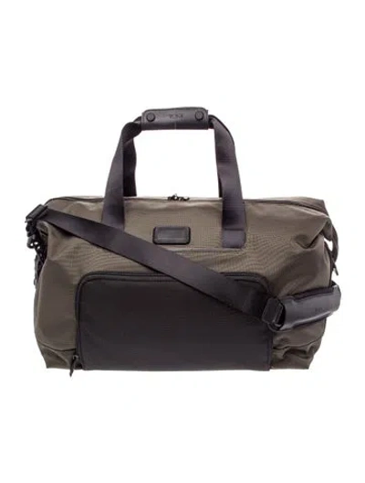 Pre-owned Tumi Weekender Bag W/ Tags In Burgundy
