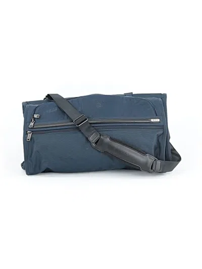 Pre-owned Tumi Weekender In Blue