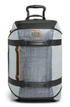 Shop Tumi Wheeled Duffle Bag In Steel