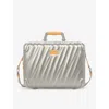 Tumi Womens Titanium 19 Degree Titanium Hard-case Shell Briefcase In Titanium