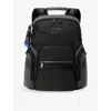 Tumi Womens Black Geometric Alpha Bravo Navigation Polyester And Nylon Backpack In White