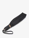 Tumi Mens Black Logo-print Medium Shell Umbrella In Black