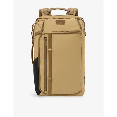Tumi Womens Khaki Alpha Bravo Detrick Backpack In Brown