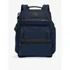 Tumi Womens Navy Alpha 3 Brief Woven Backpack In Blue