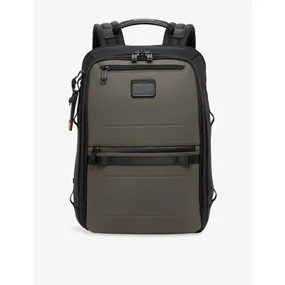 Tumi Womens Terra Brown Alpha Bravo Dynamic Woven Backpack