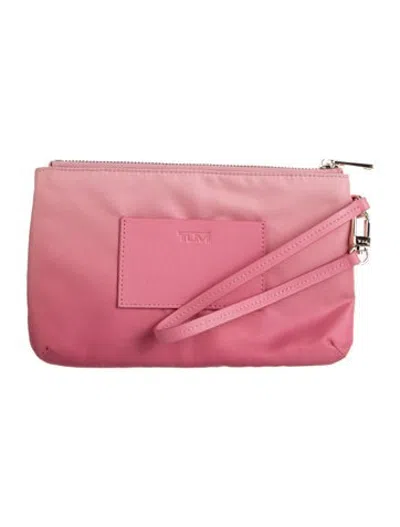 Pre-owned Tumi Wristlet In Pink