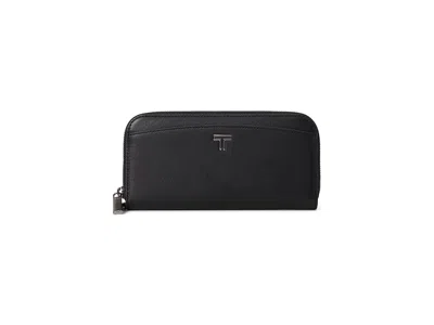 Tumi Zip Around Continental Findings Black/gunmetal: One Size
