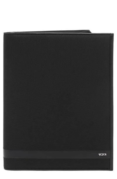 Tumi Zip Around Letter Pad In Black