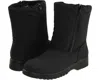 Tundrà Fran Snow Boot Wo Black Zipper Round-toe Mid-calf Waterproof Khd338 In Black