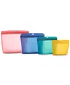 Tupperware 4-pc. Ultimate Silicone Storage Bag Set In Multi