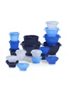Tupperware Heritage 36-piece Container Set In Blue