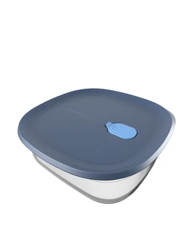 Tupperware Voila 1.7-quart Square Container In Blue
