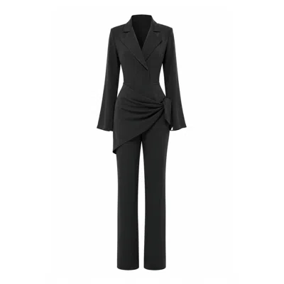 Turana Atash London Women's Black Mond Jumpsuit