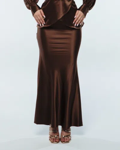 Turana Atash London Women's Black Qamar Skirt