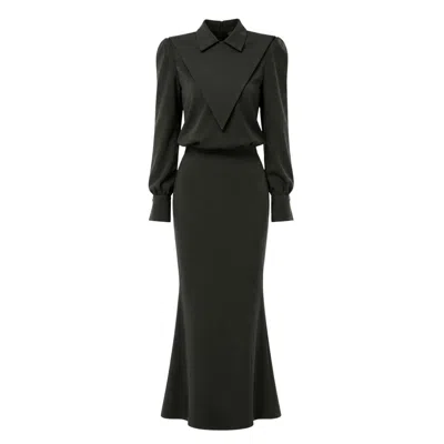 Turana Atash London Women's Black Sonne Skirt