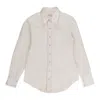 Turbo Western White Button-down Shirt In White