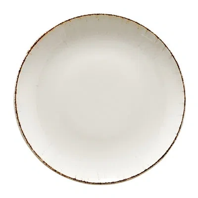 Turgla Home 10" Dinner Plate In White