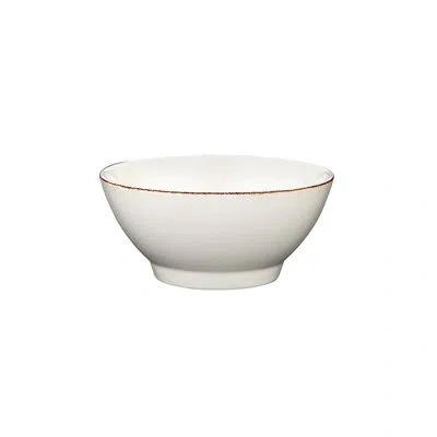 Turgla Home 10 Oz. Dining Bowl In White;gray
