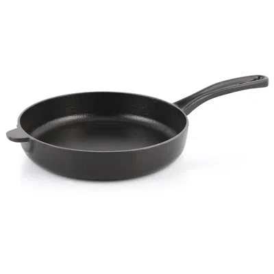 Turgla Home 11" Non Stick Cast Iron Skillet In Black