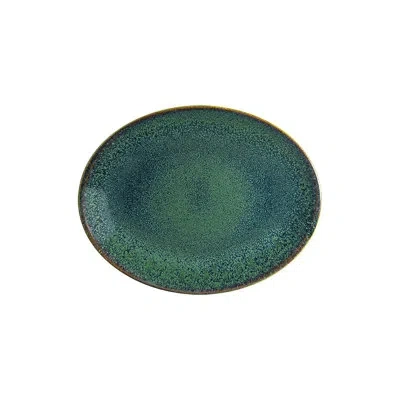 Turgla Home Alanis Coupe Platter In Green