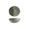 Turgla Home Blue / Grey Gaia Round Decorated Porcelain Bowl