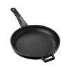 Turgla Home Cast Iron Round Black Cast Iron Pan