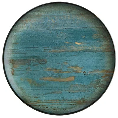 Turgla Home Cora 12" Dinner Plate In Blue