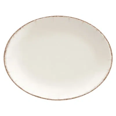 Turgla Home Coupe Platter In White