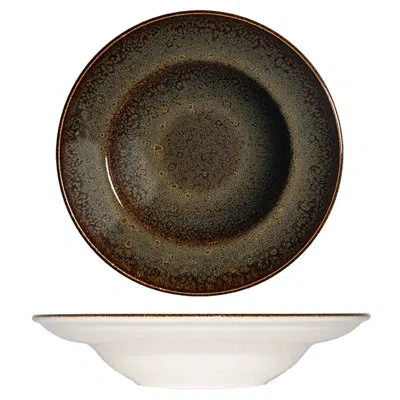 Turgla Home Dhara Flare Rim 16 Fl oz Serving Bowl In Brown