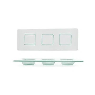 Turgla Home Divided Serving Dish In Clear