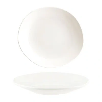 Turgla Home Flow 30 Oz. Dining Bowl In White
