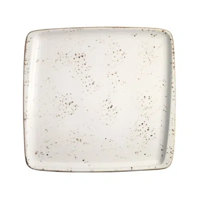 Turgla Home Grano 8" Salad Plate In White