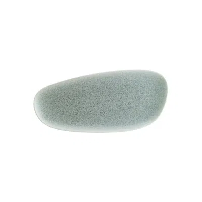 Turgla Home Luca Ocean Matte Organic Blue Porcelain Platter