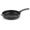 Turgla Home Matte Black Cast Iron Skillet
