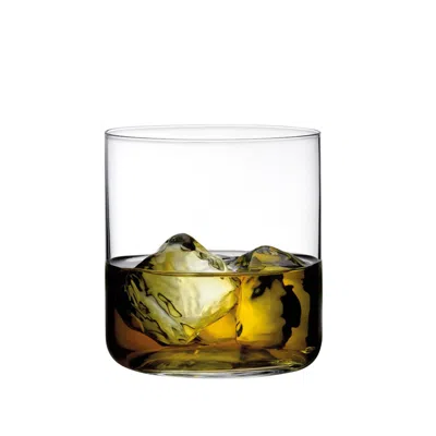 Turgla Home Neutrals Finesse Crystal Whiskey Glasses Set Of Four
