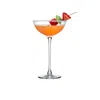 Turgla Home Neutrals Hepburn Crystal Coupe Glasses Set Of Two