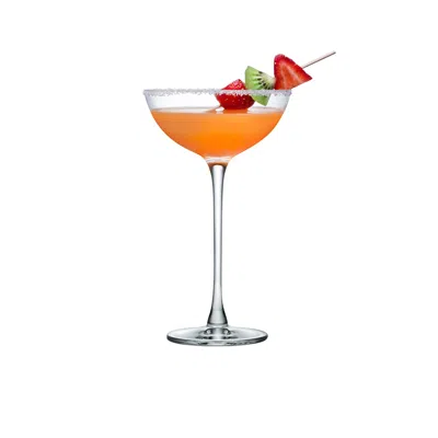 Turgla Home Neutrals Hepburn Crystal Coupe Glasses Set Of Two