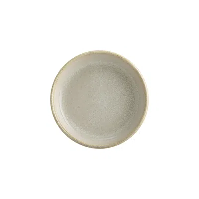 Turgla Home Neutrals Sand Porcelain Bowl Beige Round 4.00" X 4.00" X 1.00" Set Of Four