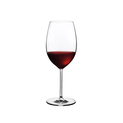 Turgla Home Neutrals Vantage Crystal Bordeaux Glasses, Set Of Two