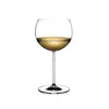 Turgla Home Neutrals Vantage Crystal Bourgogne White Wine Glasses Set Of Two